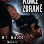 3 denní kurz zbraně 15.-17. září 2026