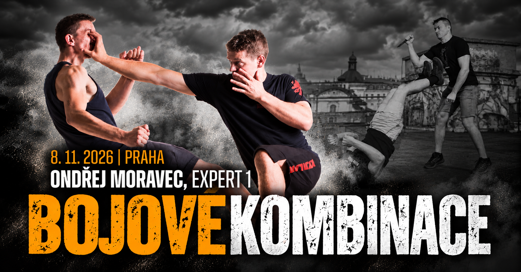 Krav Maga – Bojové kombinace, Ondřej Moravec, 8. 11. 2026 Praha